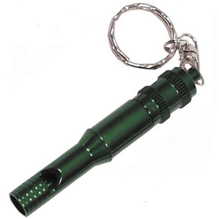 MFH, signal whistle, emergency signal whistle, SOS, aluminum whistle, key ring,